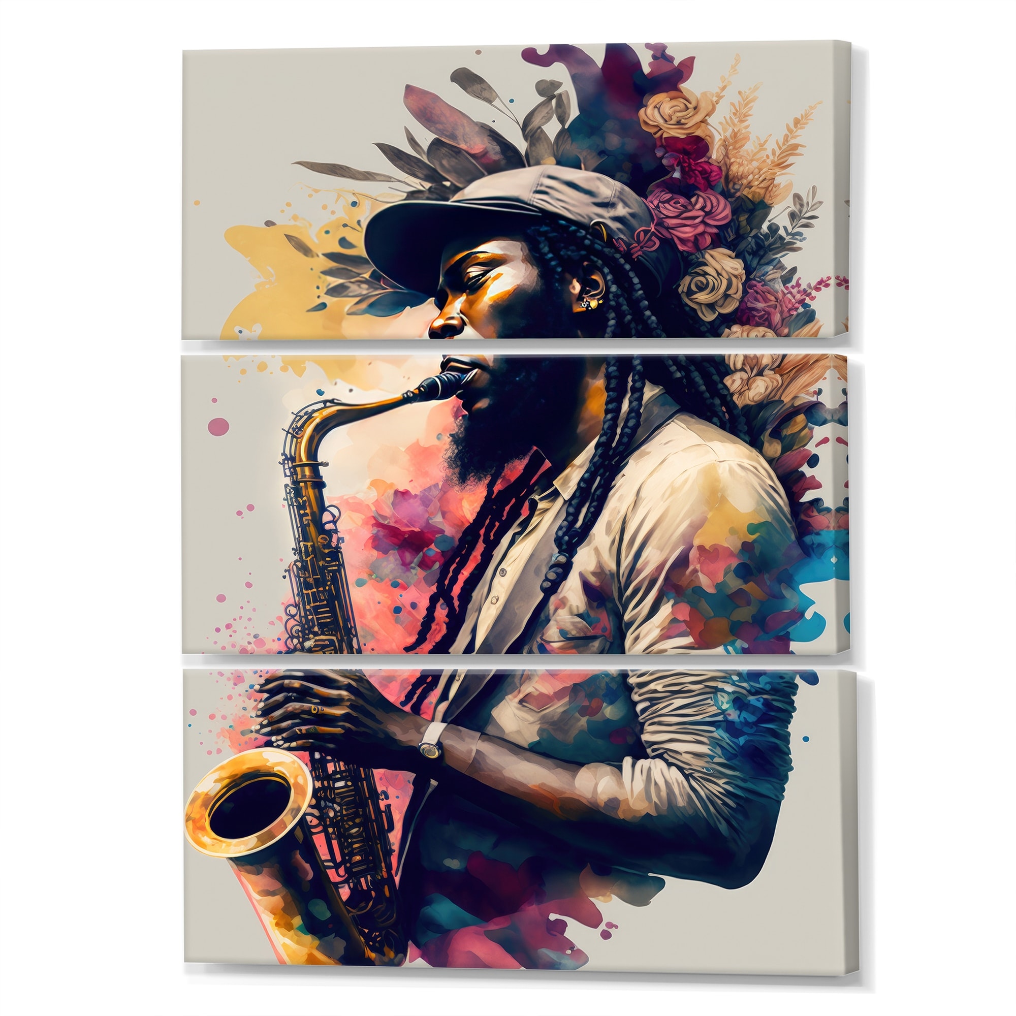 Saxophone Jazz III print by Editors Choice