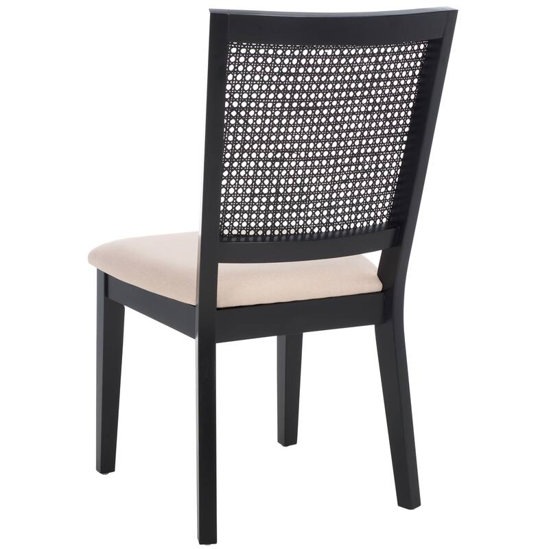 SAFAVIEH Elia Farmhouse Dining Chair (Set of 2) - 20 In. W x 23 In. D x 37 In. H - 20Wx23Dx37H