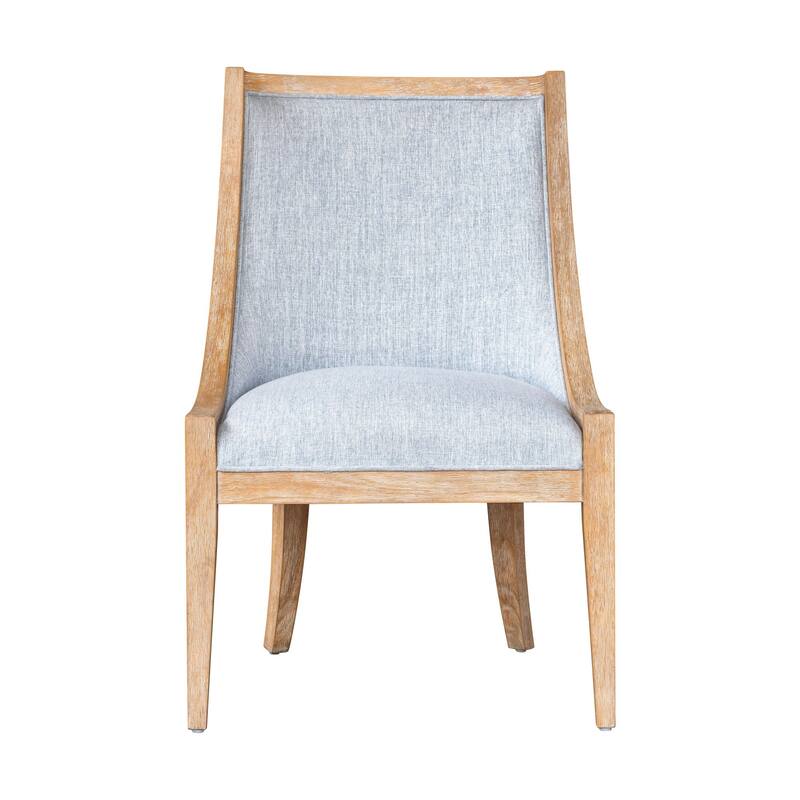 Martha Stewart Elmcrest Upholstered Dining Chair with Nailhead Trim