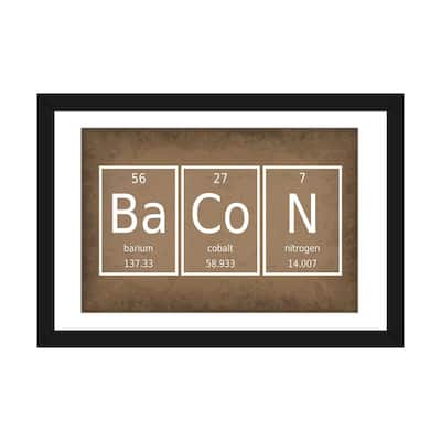 iCanvas "Bacon" by GetYourNerdOn