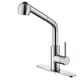 preview thumbnail 25 of 33, Single-Handle Pull-Out Sprayer Kitchen Faucet in Stainless