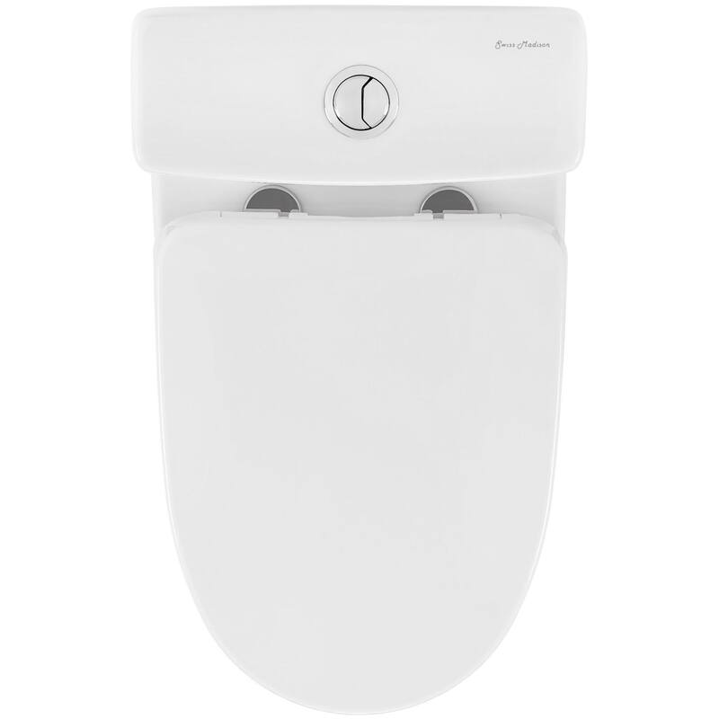 Swiss Madison SM-1T277 Sublime II 1.6 GPF Dual Flush One Piece Round