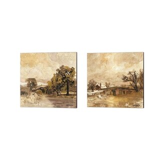 Stellar Design Studio 'Traditional Landscape' Canvas Art (Set of 2)