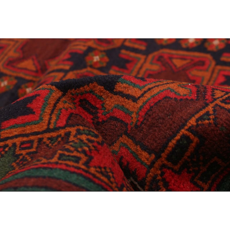 Teimani Red Rug 3'10" x 6'3" - 3'10 x 6'3