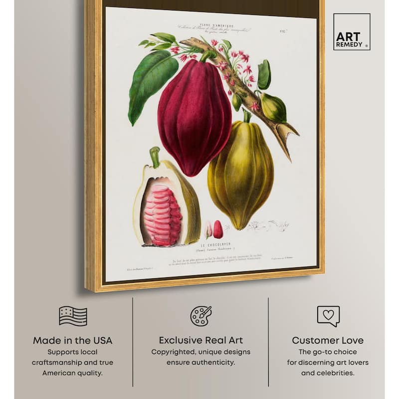 Cocoa Cacao by Etienne Denisse Canvas by Art Remedy