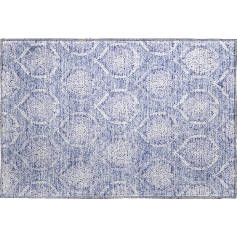 Premium Washable Super Soft Damask Imprints Mayfield Rug