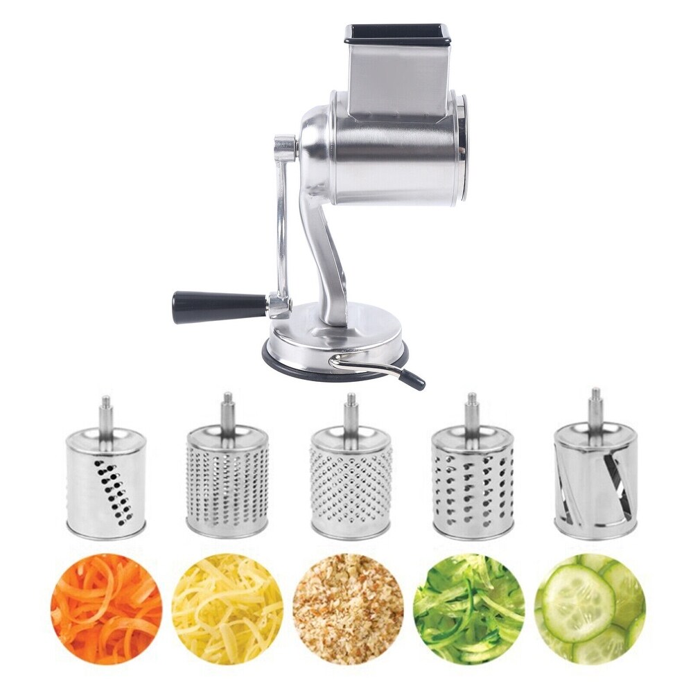 Multifunctional Manual Vegetable Cutter Mandolin Slicer Carrot Grater  Kitchen Accessories - Silver - Bed Bath & Beyond - 29801183