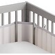 preview thumbnail 8 of 11, AirflowBaby Breathable Mesh Liner for Full-Size Cribs, Essential 2mm Mesh (Size 4FS Covers 3 or 4 Sides)