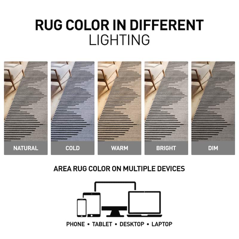 Bohemian Stripe Area Rug