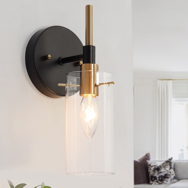 Black sconces for living room clearance