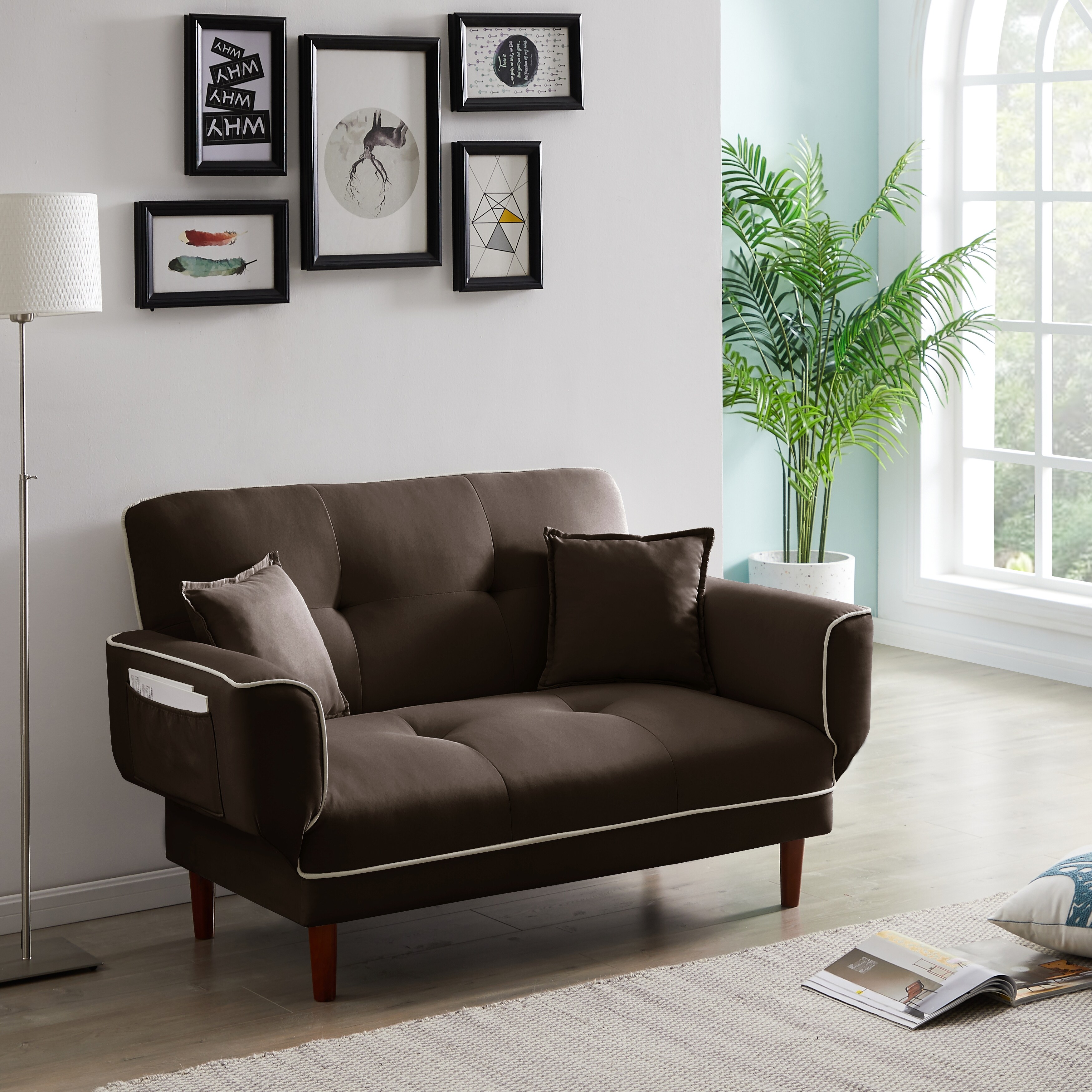 Futon armrest pillows shop