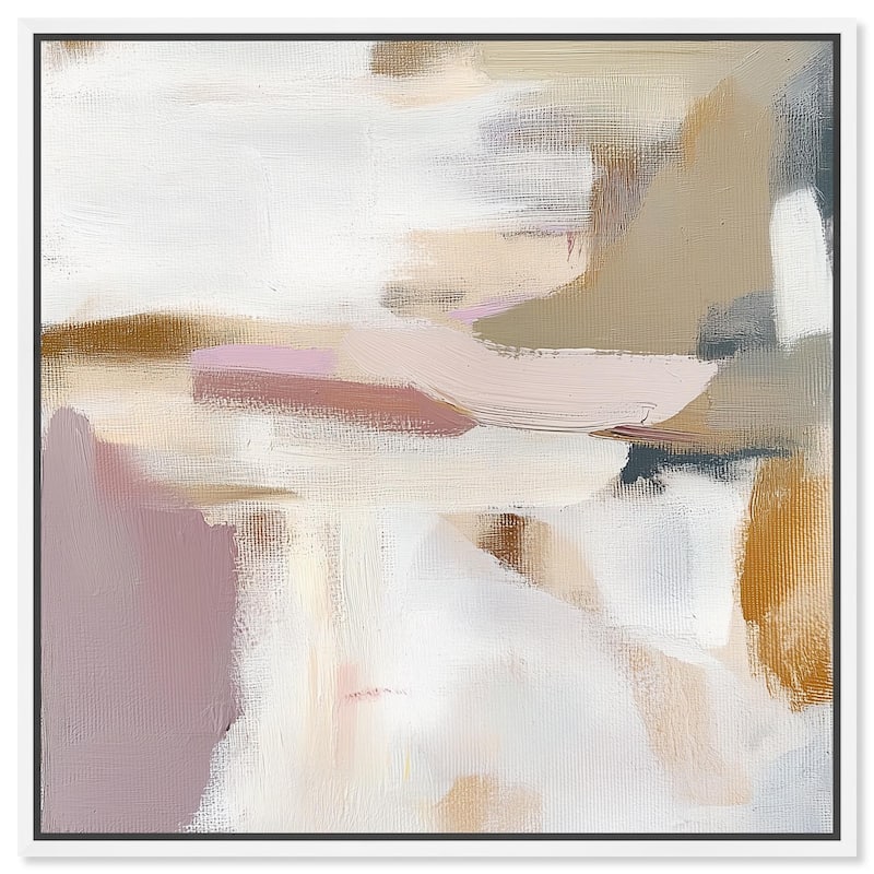 Bailante III Canvas by Art Remedy - White - 12" x 12"