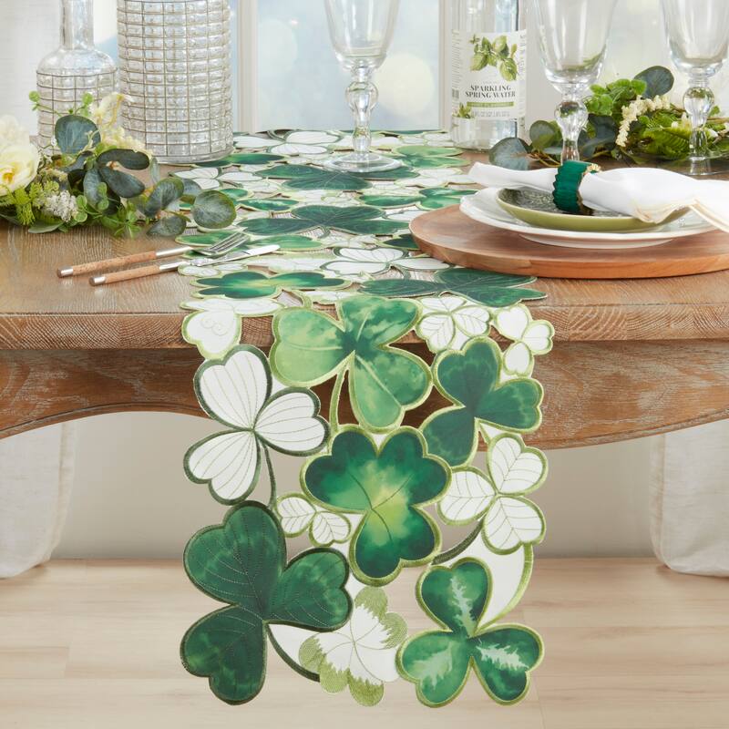 Clovers Table Runner - 13"x72"