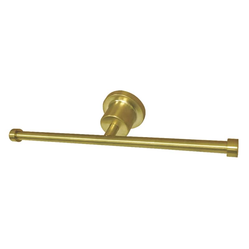 Concord Dual Toilet Paper Holder in Brushed Brass - Brushed Brass
