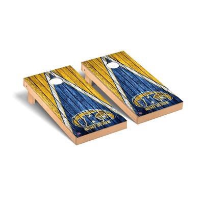 Kent State Golden Flashes Triangle Cornhole Board Set