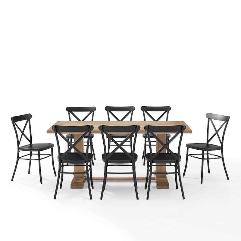 Crosley Joanna 9Pc Dining Set W/Camille Chairs