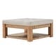 preview thumbnail 22 of 26, Lennon Pine Storage Ottoman Coffee Table by iNSPIRE Q Artisan