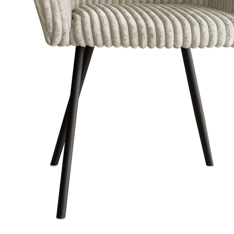 CraftPorch Minimalist 2-Piece Dining Chair