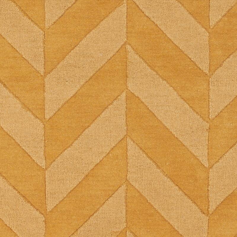 Livabliss Alpine Hand-woven Tone-on-tone Zig-Zag Wool Area Rug