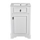 preview thumbnail 23 of 25, 20-Inch Bathroom Vanity with Ceramic Sink, Soft Close Door, Adjustable Shelf, and Door-Mounted Storage Rack