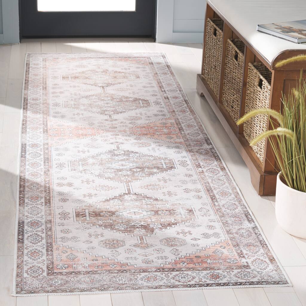 SAFAVIEH Arizona Gundi Vintage Machine Washable Rug
