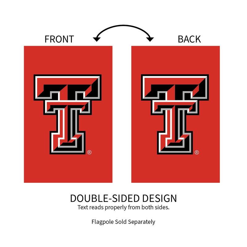 Applique Flag, House Size, Texas Tech University