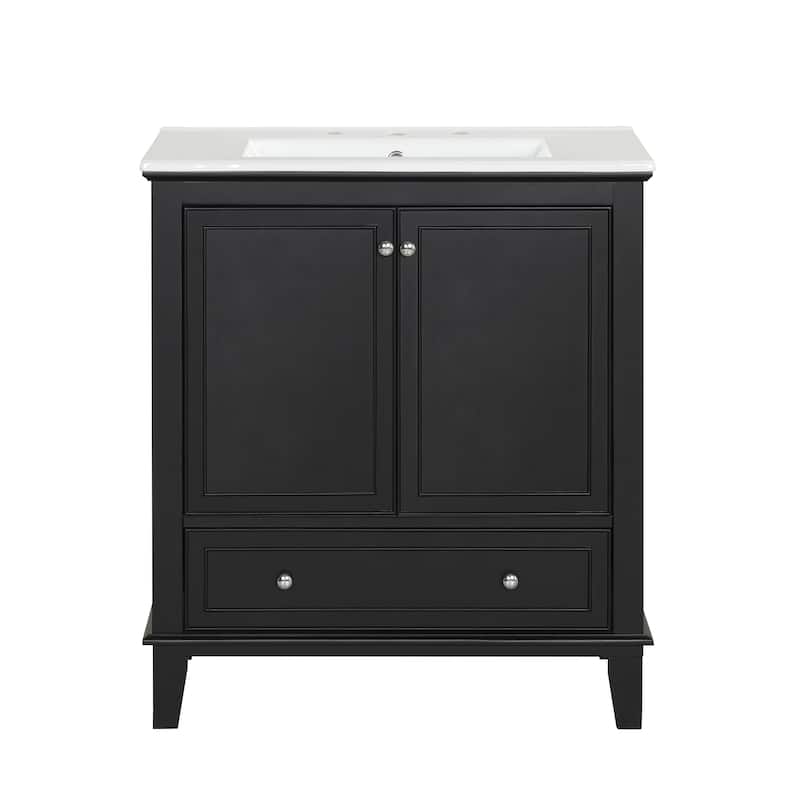 Multi-functional Bathroom Cabinet with Sink Combo