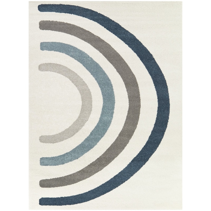 Mod-Tod Kallee Kids Rainbow Area Rug