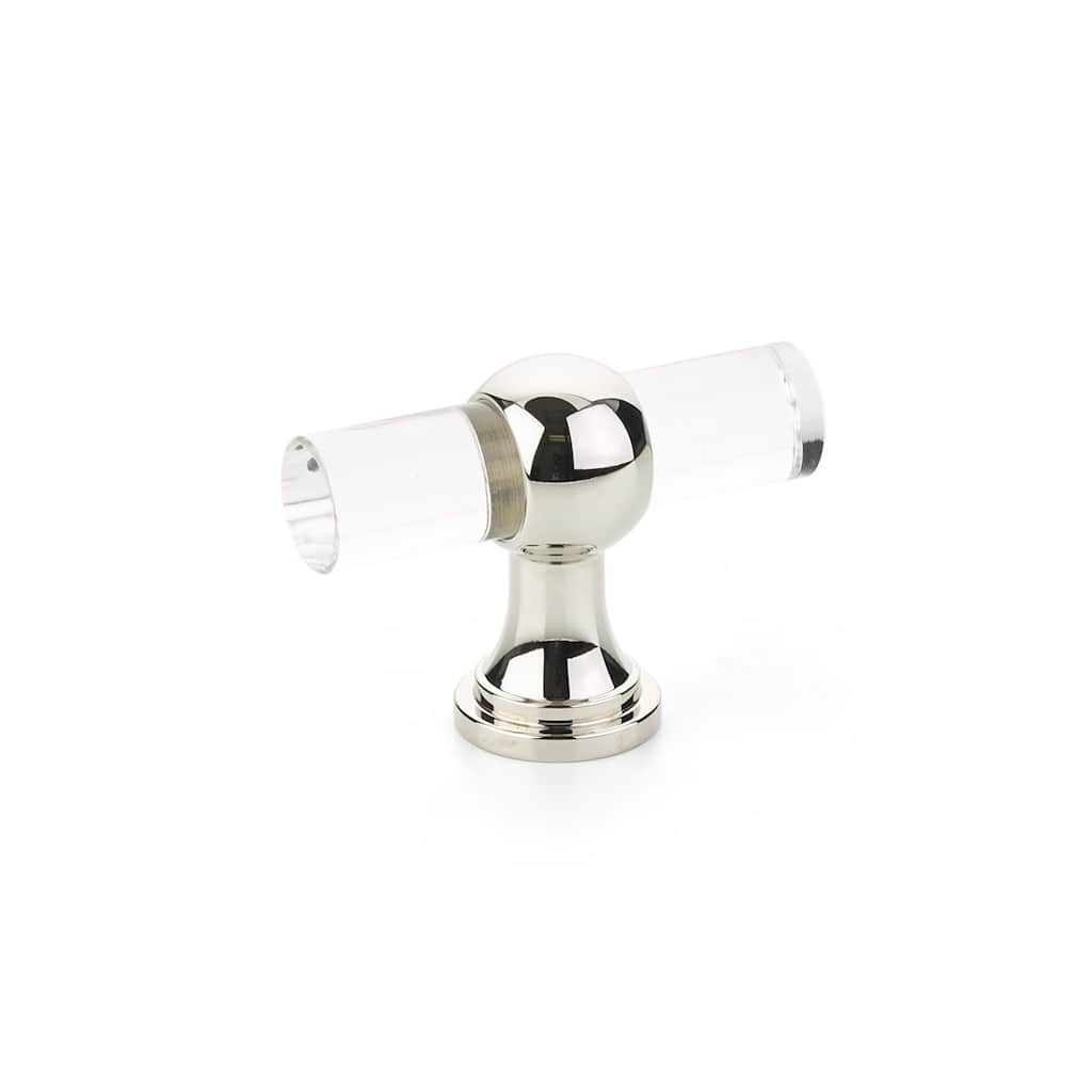 Schaub and Company Lumiere 2" Euro Modern Acrylic "T" Bar Adjustable