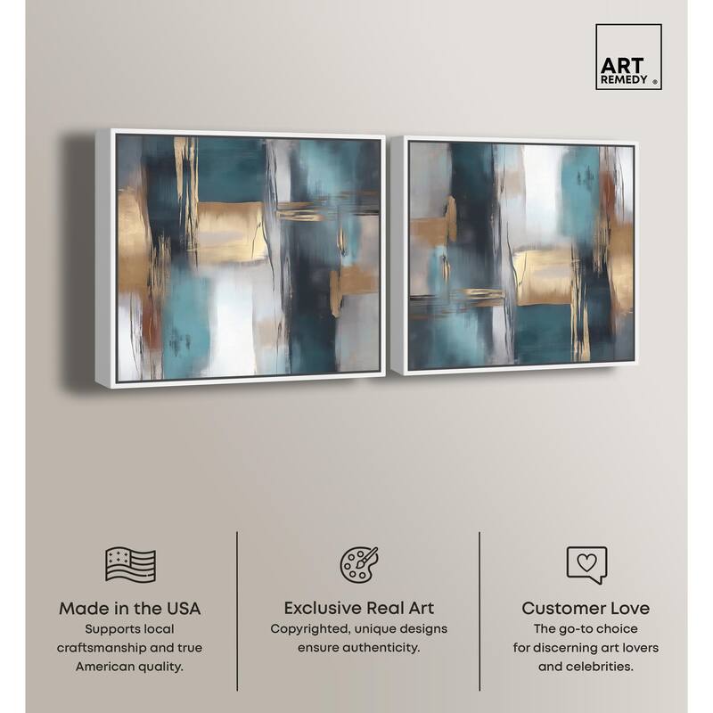 Beige and Cream I Canvas by Art Remedy