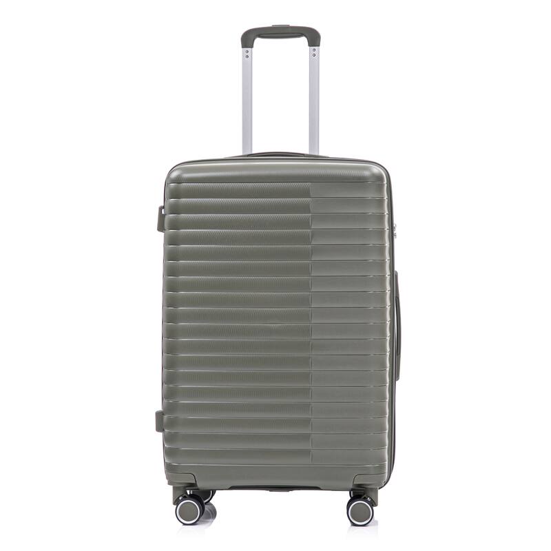 14IN 20IN 24IN 28IN 4 pcs/set in PP Spinner Wheel Luggage, Carry on Suitcase, Iron Pull Rod, Combination Password Lock