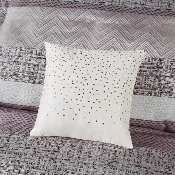 Madison Park Melody 7 Piece Jacquard Comforter Set - On Sale