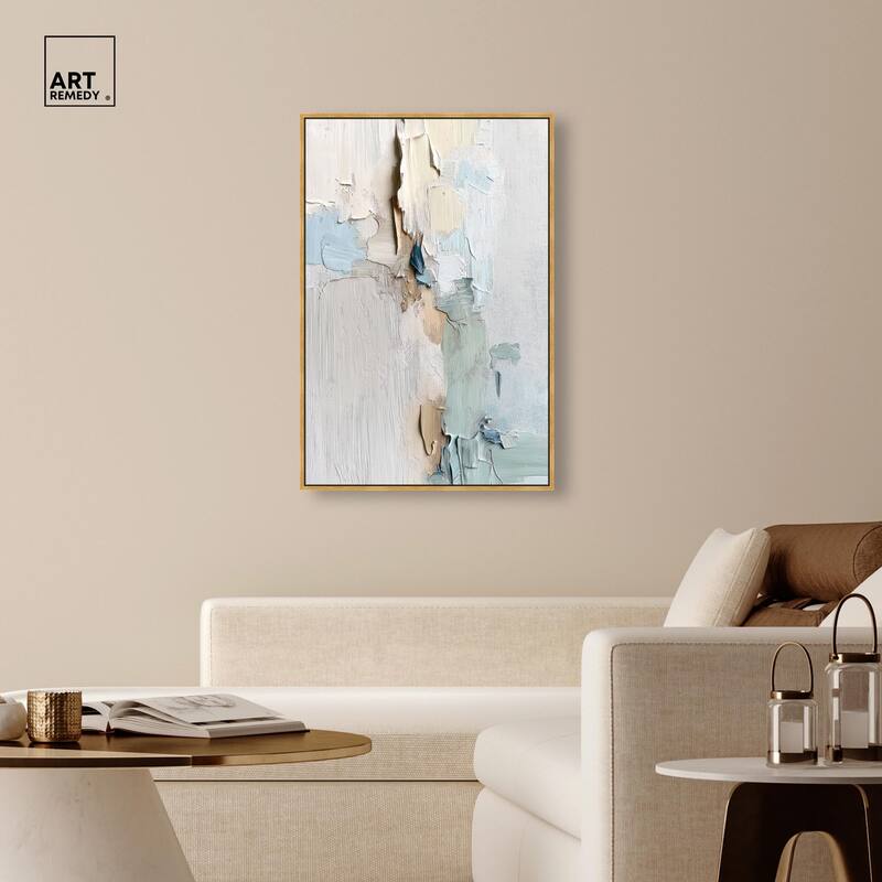 Impasto Intervals III Canvas by Art Remedy