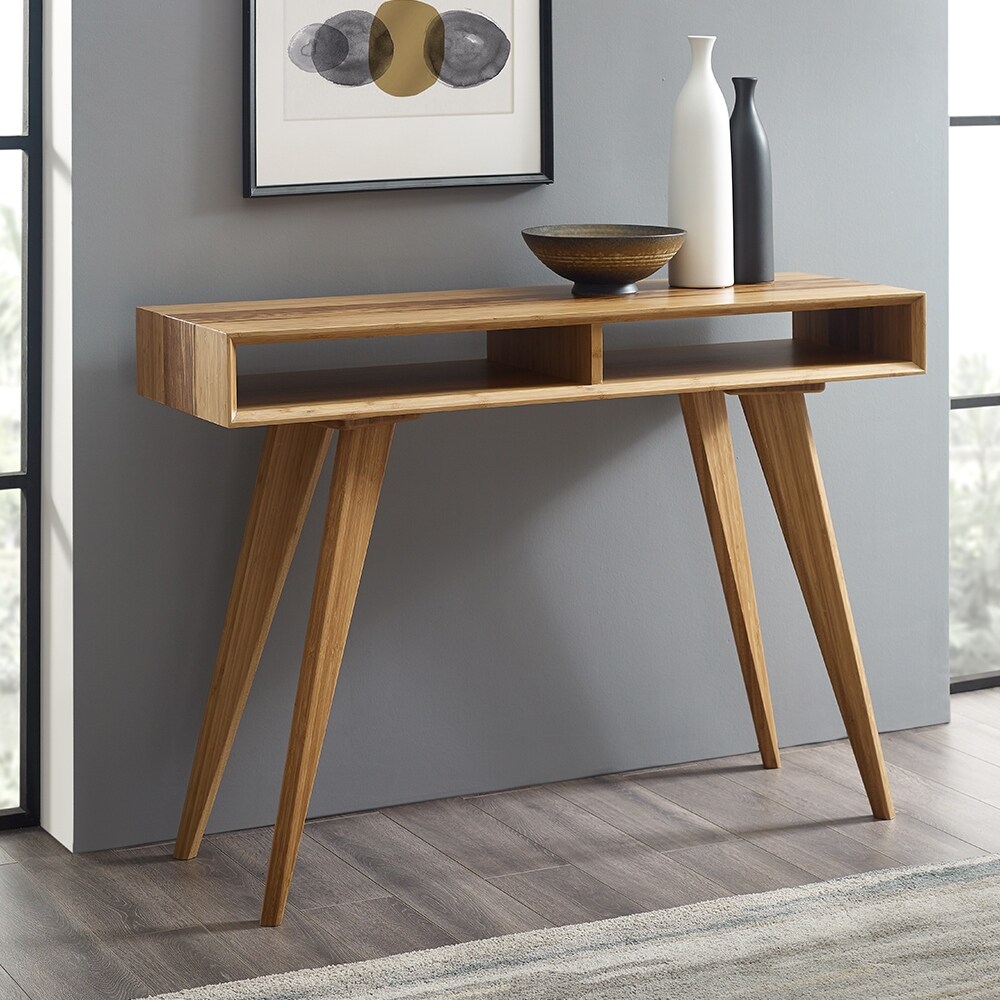 Azara Console Table Caramelized Bed Bath Beyond 33422038
