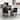 Contemporary Tufted Velvet Upholstered Counter Bar Stools Set of 2