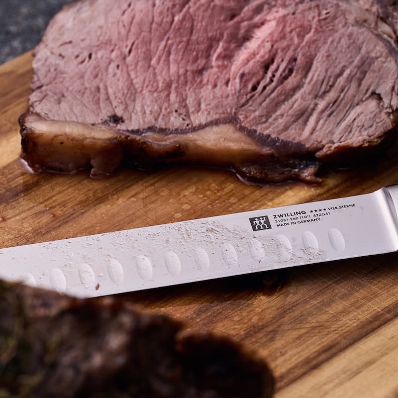 ZWILLING Four Star 10-inch Hollow Edge Slicing Knife