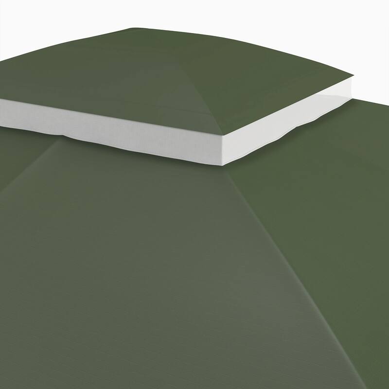 Outsunny Canopy Replacement for 9.8' x 12' 84C-210 Series Gazebo
