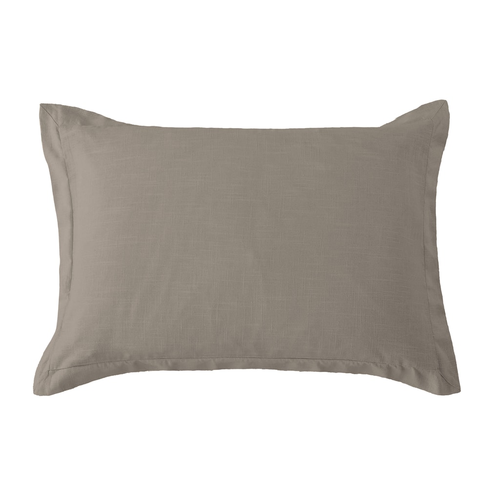 HiEnd Accents Washed Linen Tailored Pillow Sham