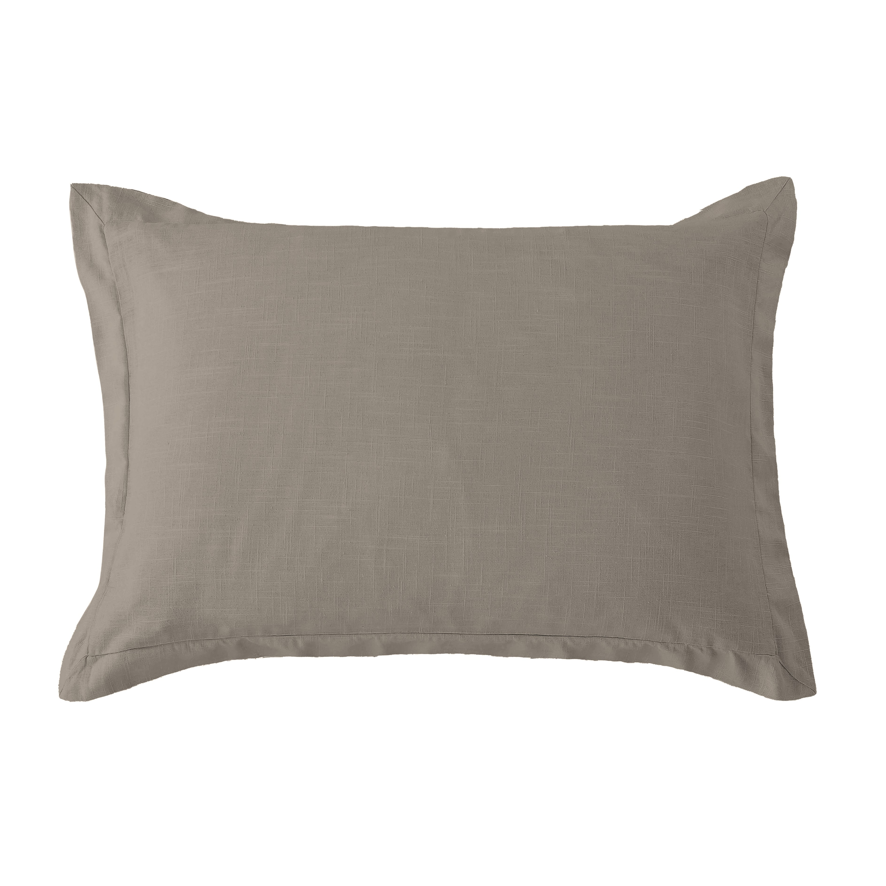 HiEnd Accents Washed Linen Tailored Pillow Sham