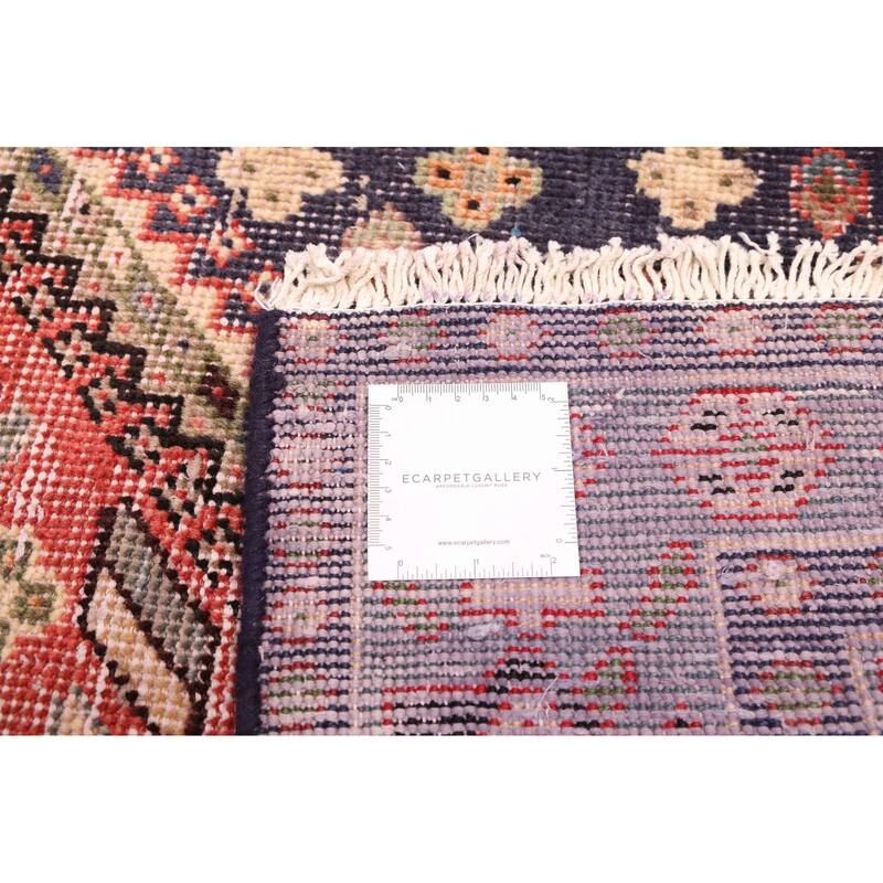 ECARPETGALLERY Hand-knotted Antalya Vintage Dark Copper Wool Rug - 4'8 x 6'7