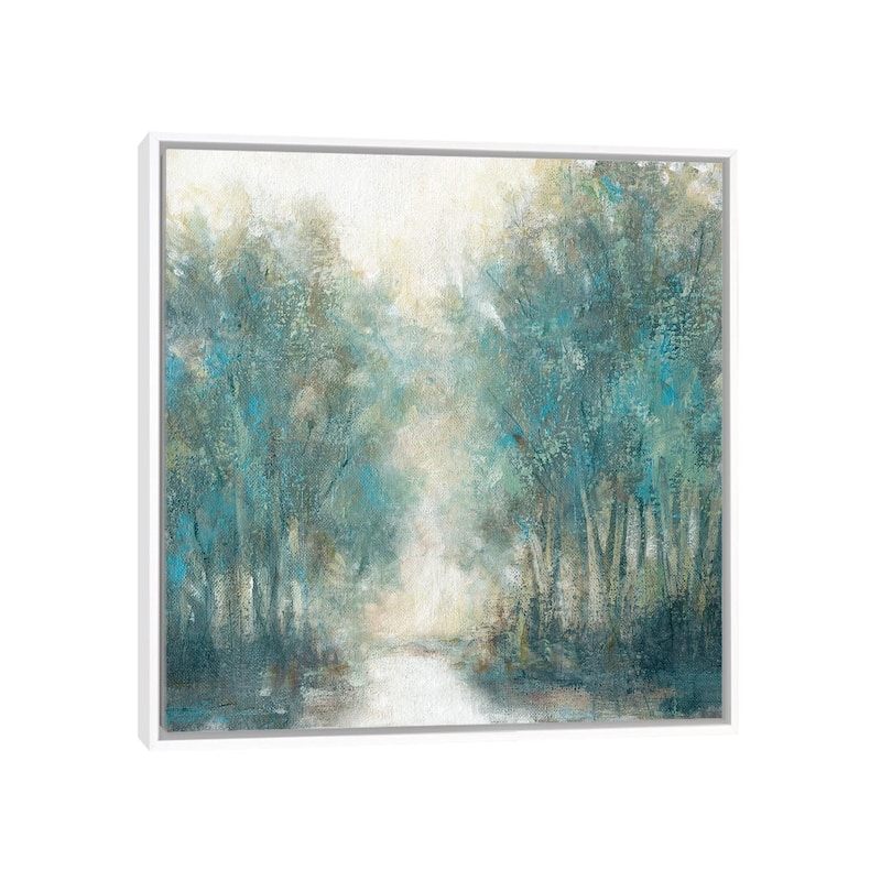 iCanvas "Lakeside Groves" by Carol Robinson Framed Canvas Print - White - 26x26