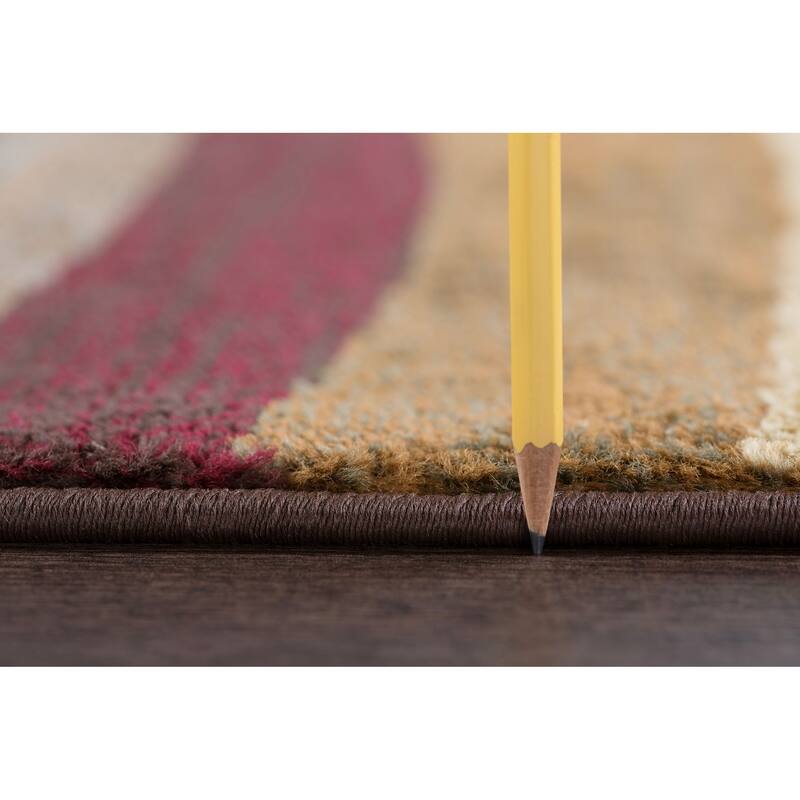 Rhythm Modern & Contemporary Abstract Indoor Area Rug