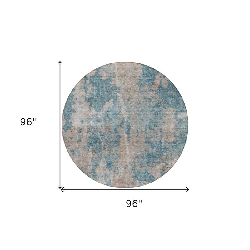Alfina Unique Abstract Weather Resistant Classic Meets Modern Outdoor Rug