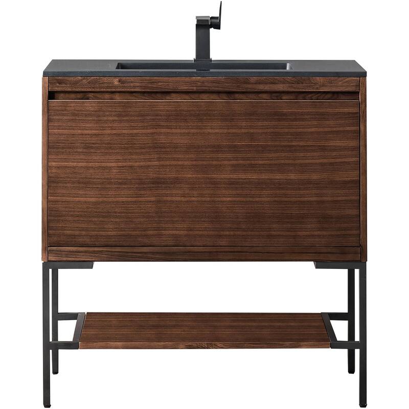 James Martin Vanities 805-V35.4-MB-CH Mantova 36" Single Basin Poplar