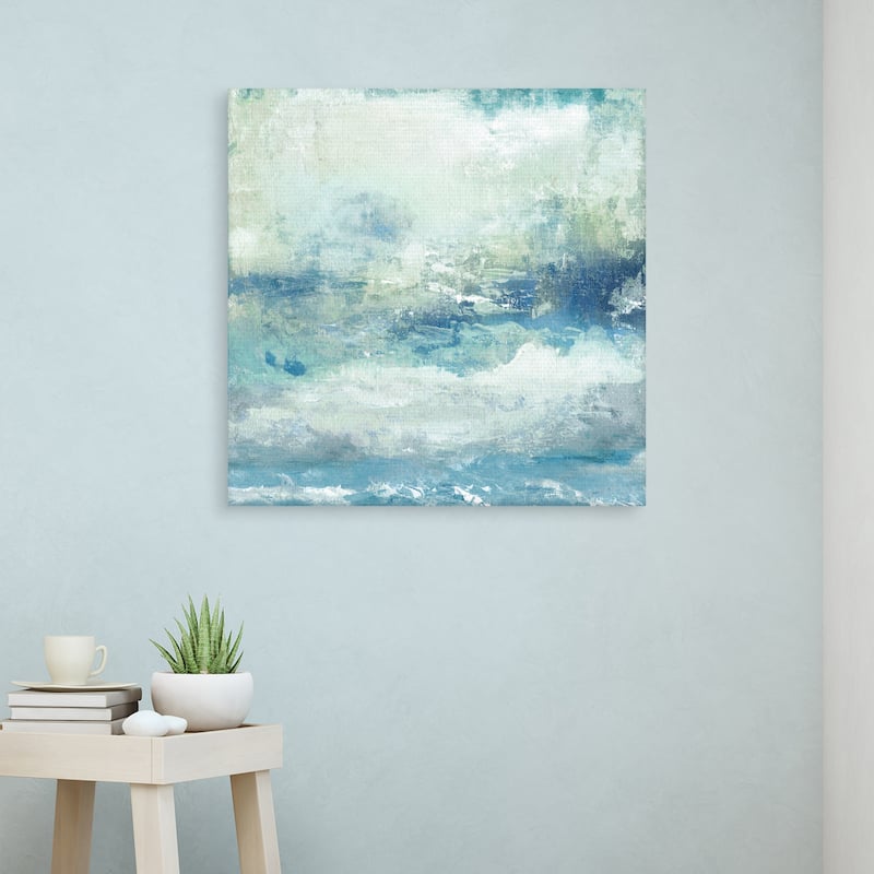 Topaz Cloudscape by Janet Tava Canvas Art Print
