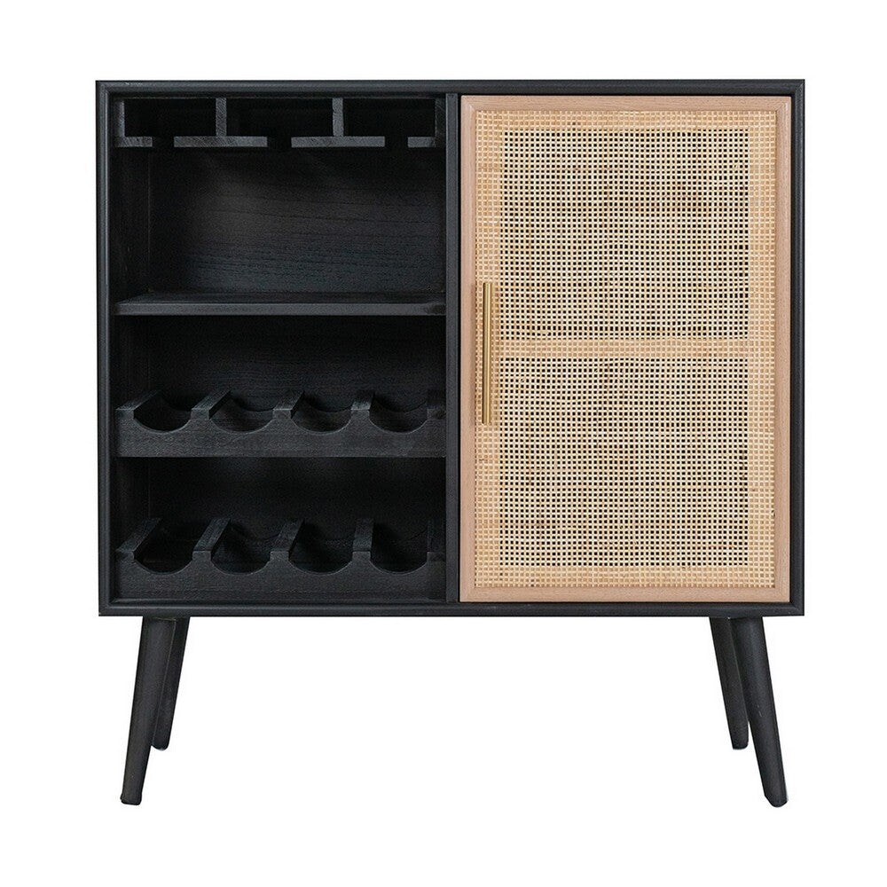 Rattan wine cabinet store