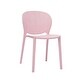 preview thumbnail 20 of 27, 14 Inch Kids Side Chair with Round Dotted Backrest and Armless Pink