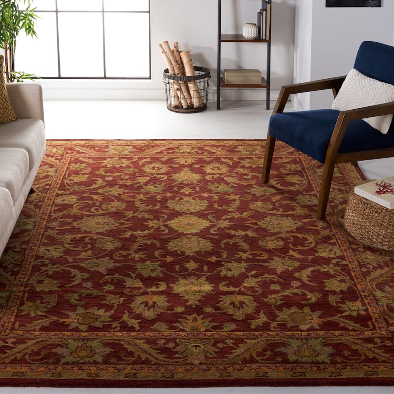 SAFAVIEH Handmade Antiquity Talvikki Traditional Oriental Wool Rug