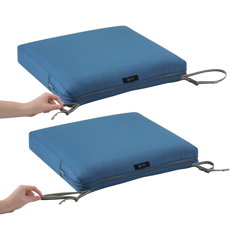 Classic Accessories Ravenna Water-resistant Chaise Lounge Cushion