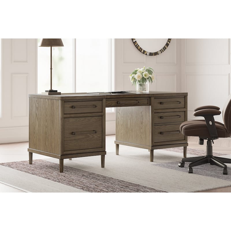 Signature Design by Ashley Roanhowe Brown 68" Home Office Desk